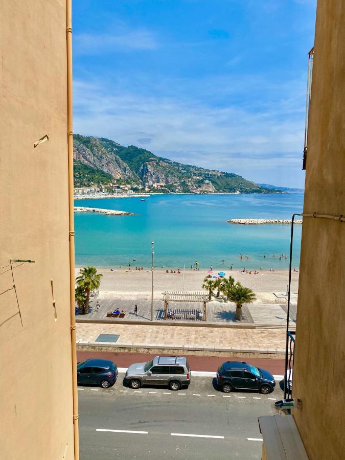 Les Sablettes Lägenhet Menton Exteriör bild