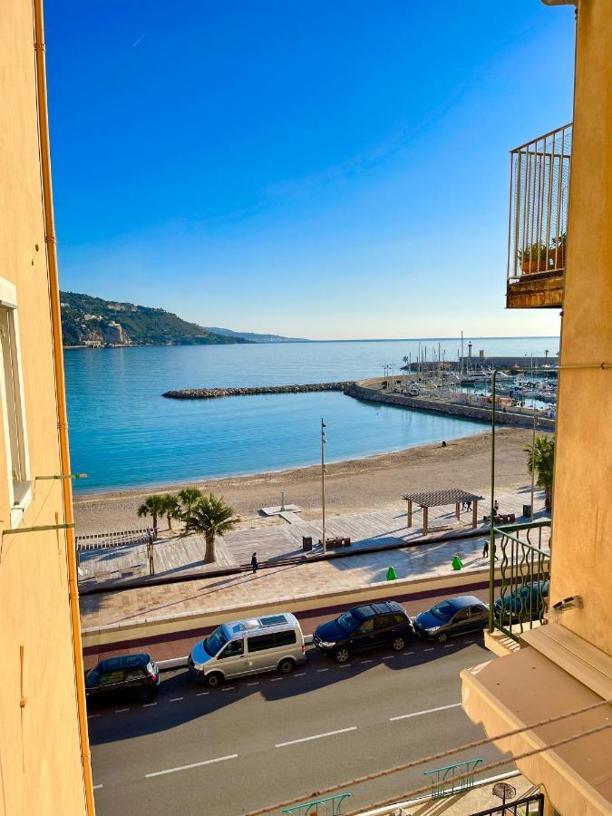 Les Sablettes Lägenhet Menton Exteriör bild