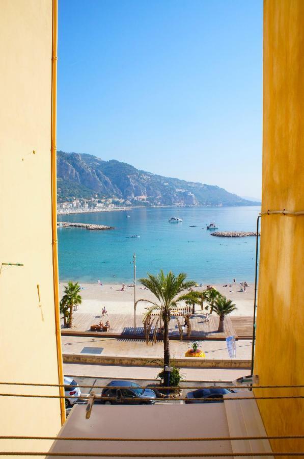 Les Sablettes Lägenhet Menton Exteriör bild